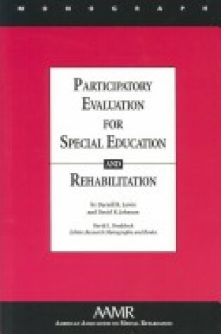 Cover of Participatory Evaluation Strategy for Special Education and Rehabilitation