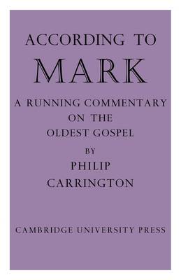 Book cover for According to Mark