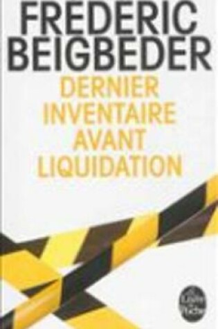 Cover of Dernier inventaire avant liquidation