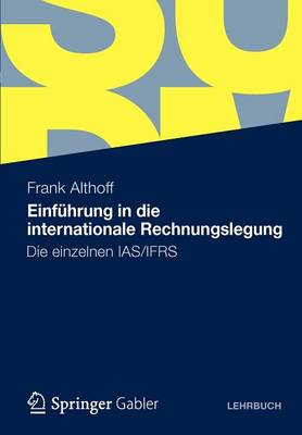 Book cover for Einführung in die internationale Rechnungslegung