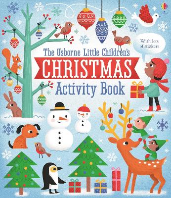 Book cover for Little Children's Christmas Activity Book