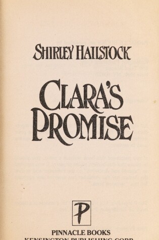 Cover of Clara's Promise