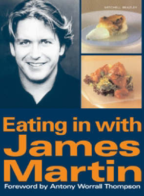 Book cover for Eating in with James Martin