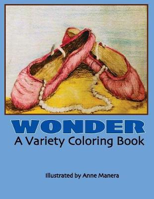Book cover for WONDER A Variety Coloring Book