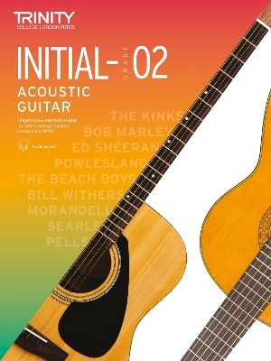 Book cover for Acoustic Guitar Exam Pieces 2020-2023 Initial - 2