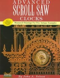 Book cover for Advanced Scroll Saw Clocks