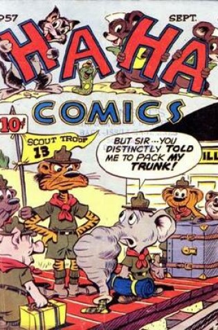 Cover of Ha Ha Comics Number 57 Humor Comic Book