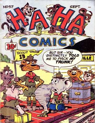 Book cover for Ha Ha Comics Number 57 Humor Comic Book