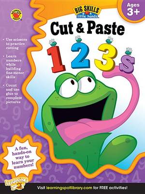Book cover for Cut & Paste 123s, Grades Preschool - K