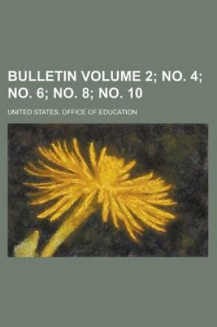 Cover of Bulletin Volume 2; No. 4; No. 6; No. 8; No. 10