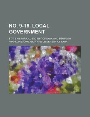 Book cover for No. 9-16. Local Government