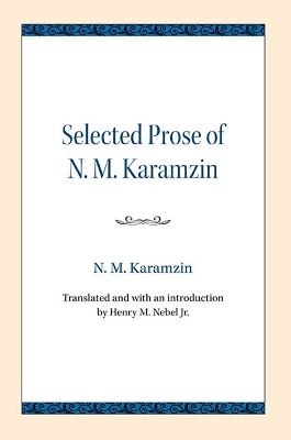 Book cover for Selected Prose of N. M. Karamzin