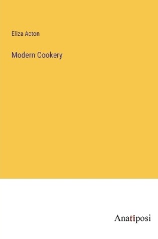 Cover of Modern Cookery