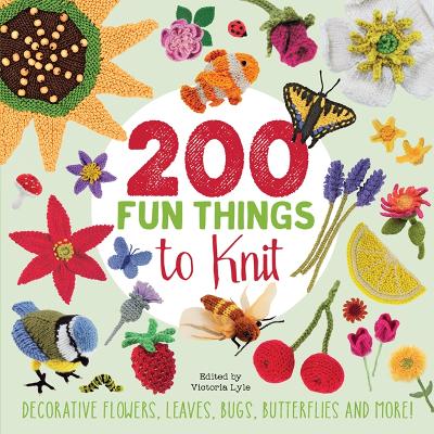 Book cover for 200 Fun Things to Knit