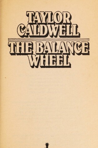 Cover of Balance Wheel