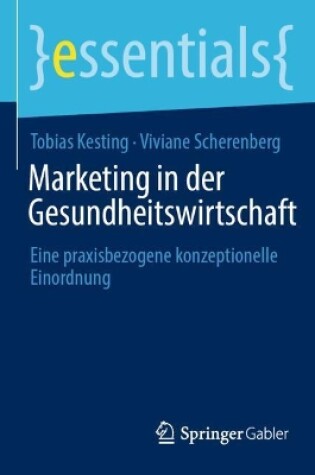 Cover of Marketing in der Gesundheitswirtschaft