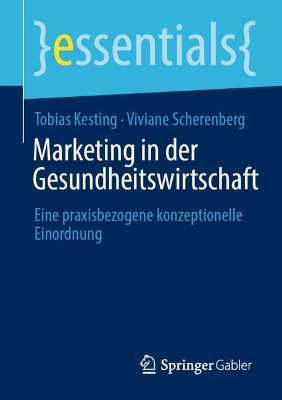 Book cover for Marketing in der Gesundheitswirtschaft