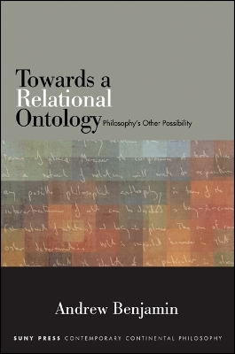 Book cover for Towards a Relational Ontology