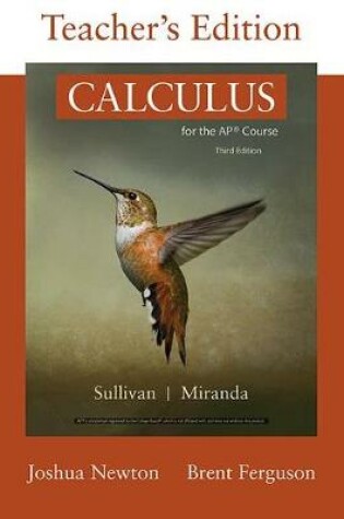 Cover of Teacher's Edition of Calculus for the AP (R) Course