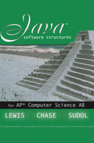Cover of Java Software Structures for AP Computer Science AB