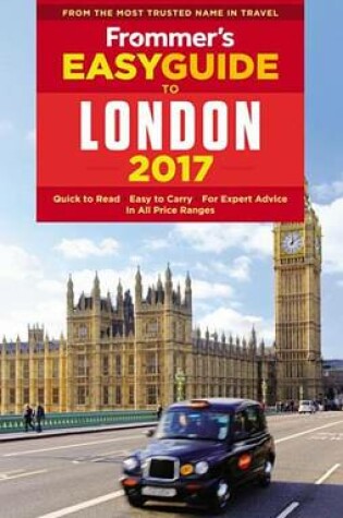 Cover of Frommer's Easyguide to London 2017