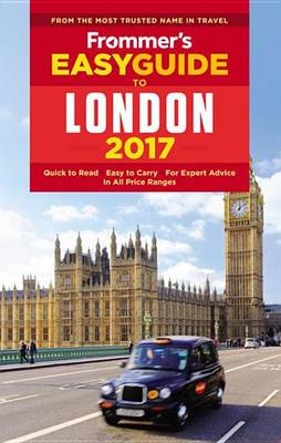 Book cover for Frommer's Easyguide to London 2017