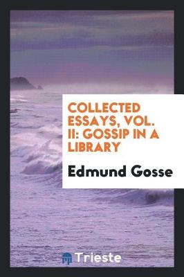 Book cover for Collected Essays, Vol. II