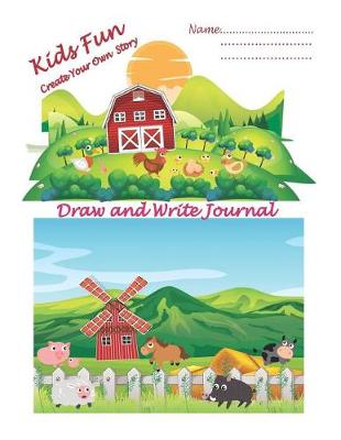 Book cover for Kids Fun Draw and Write Journal