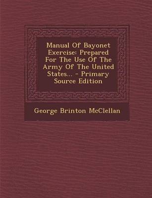 Book cover for Manual of Bayonet Exercise