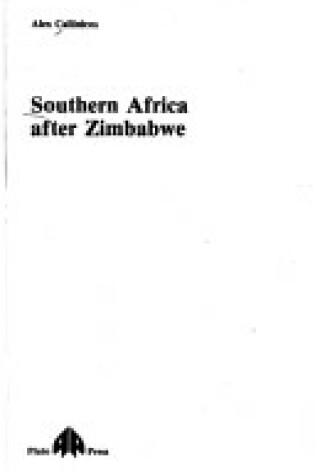Cover of Southern Africa After Zimbabwe