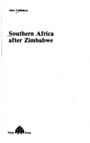 Book cover for Southern Africa After Zimbabwe