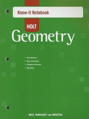 Cover of Holt Geometry