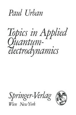 Book cover for Topics in Applied Quantumelectrodynamics