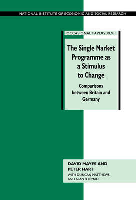 Cover of The Single Market Programme as a Stimulus to Change