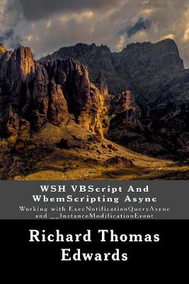 Book cover for WSH VBScript And WbemScripting Async