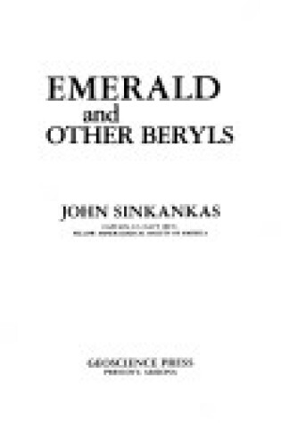 Cover of Emerald and Other Beryls