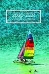 Book cover for Red Yellow Blue Sailboat Dated Calendar Planner 2 years To-Do Lists, Tasks, Notes Appointments