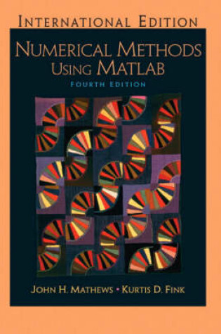 Cover of Numerical Analysis Using Matlab: (International Edition) with Maple 10 VP