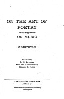 Cover of On the Art of Poetry