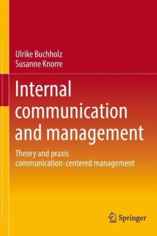 Cover of Internal communication and management