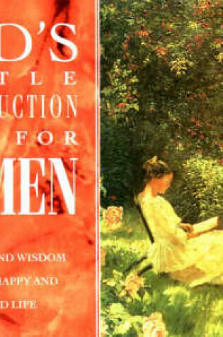 Cover of God's Little Instruction Book for Women