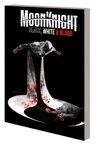 Book cover for Moon Knight: Black, White & Blood Treasury Edition