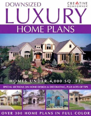 Book cover for Downsized Luxury Home Plans