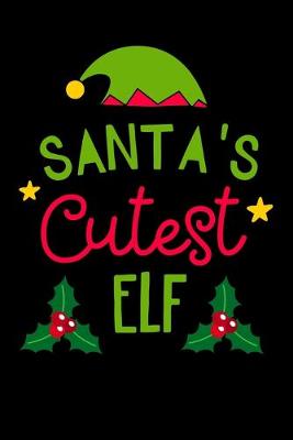 Book cover for santa's cutest Elf