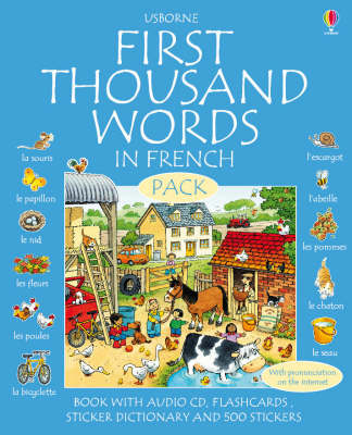 Book cover for First Thousand Words in French Pack