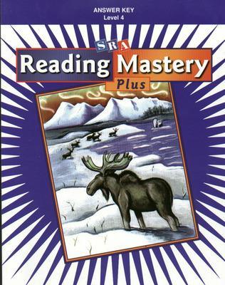 Book cover for Reading Mastery Plus Grade 4, Additional Answer Key