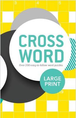 Book cover for Large Print Crossword