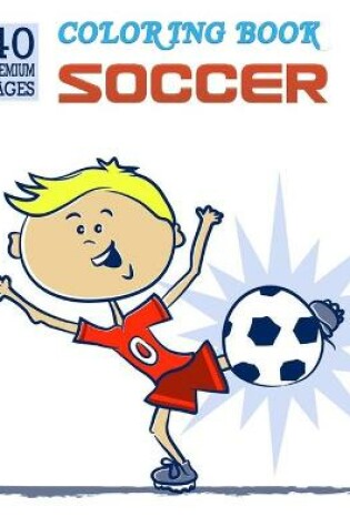 Cover of Soccer Coloring Book