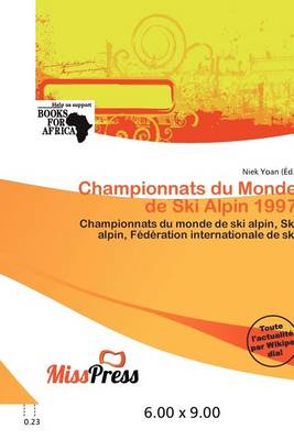 Book cover for Championnats Du Monde de Ski Alpin 1997