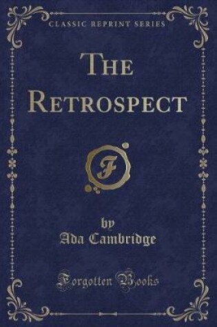 Cover of The Retrospect (Classic Reprint)